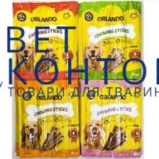 Орландо МЕГАПАК м'ясні палички для собак з яловичиною 16шт/блістер уп.