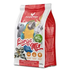 Перлина Степу  LARGE MIX корм для великих папуг 600г.