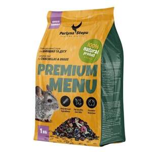 Перлина Степу PREMIUM MENU корм для шиншил 1кг