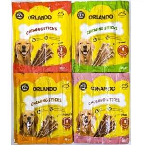 Орландо МЕГАПАК м'ясні палички для собак з птицею 16шт/блістер уп.