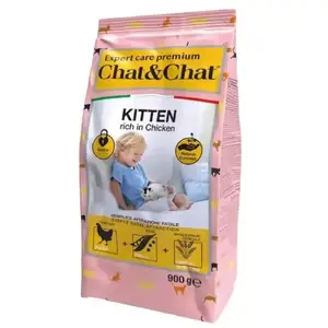 Gheda сухий корм Chat&Chat Expert - Для кошенят (курка) 900g