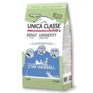 Сухий корм Unica Classe Adult Longevity Dry - для дорослих котів (форель) 1,5kg