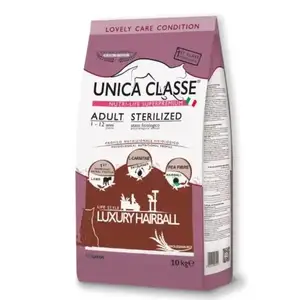 Сухий корм Unica Classe Adult Sterilized Hairball Dry - для дорослих, стер. котів (ягня) 1,5kg